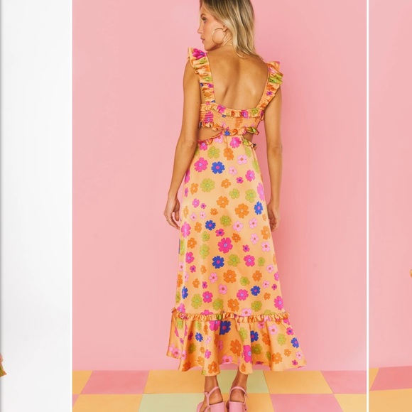 Show Me Your Mumu Lane MIDI Dress - Picture 3 of 4